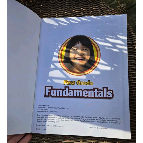 First Grade 1 Fundamentals Paperback By Thinking Kids Homeschool Book Learning - Picture 8 of 8